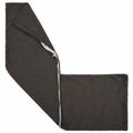 vidaXL Poťah na podložku 2 pcs HEERLEN Tmavosivá 40 x 145 cm Bouclé