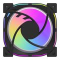 Darkflash INF24 3v1 ARGB Sada počítačových ventilátorov (čierna)
