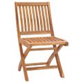 vidaXL Skladacie stoličky 2 ks s taupe vankúšmi z masívneho teakového dreva