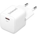 INTENSO W30C GaN, 1x USB C, Nabíjačka, 30W, biela