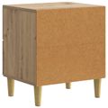 vidaXL Nočný stolík 2 ks Dub artisan 43 x 34,5 x 48 cm