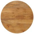 vidaXL Stolová doska Ø 90x3,8 cm okrúhla masívne mangovníkové drevo