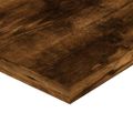 vidaXL Nástenné police 4 ks dymový dub 80x20x1,5 cm kompozitné drevo