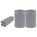 vidaXL PVC lišty na ochranu súkromia 140x0,19 m matné svetlosivé