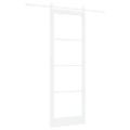 vidaXL Posuvné dvere ORKDAL Biela 83 x 232 cm