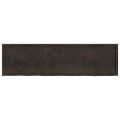 vidaXL Kúpeľňová doska tmavohnedá 220x60x(2-6) cm ošetrený masív
