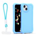 Púzdro Safepop s popruhom pre iPhone 14 6,1" modré