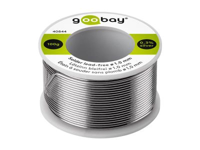 Cín 1.0mm 100g 99,3%Sn 0,7%Cu GOOBAY 40844