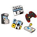 3D Sticker GameOn 5pcs set