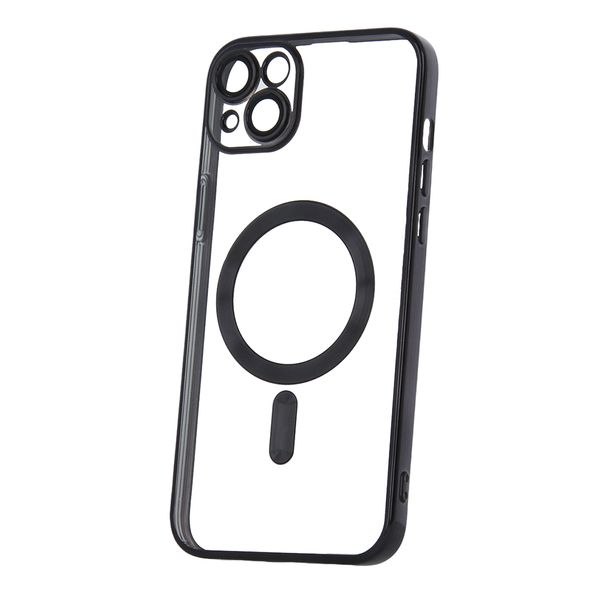 Puzdro Color Chrome Mag pre iPhone 14 6,1" čierne