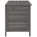 vidaXL Záhradný úložný box antracitový 99x49,5x58,5 cm jedľový masív