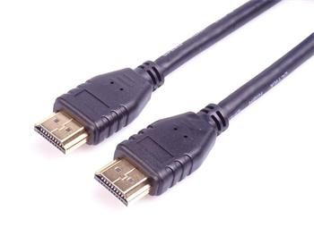 PremiumCord HDMI 2.1 High Speed + Ethernet kabel 8K@60Hz,zlacnené 1m