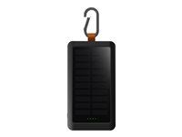 Solárna powerbanka - svietidlo - 10000 mAh - 37 Wh - 15 Watt - Fast Charge - 2 výstupné konektory (USB typ A, 24 pin USB-C)