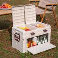 Skladací box s vekom NILS Camp NCB4003 42L sivý