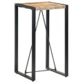 vidaXL Barový stolík 60x60x110 cm masívne mangovníkové drevo