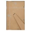 vidaXL Fotorámiky na stenu alebo stôl 5 ks biele 13x18 cm MDF