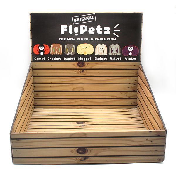 Display na Flipetz plyšové zvieratka 2v1 Zvieratko/Ovocie