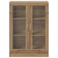 vidaXL Knižnica dub artisan 82,5x30,5x115 cm kompozitné drevo