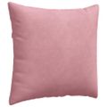 vidaXL Vankúše na pohovku 2 pcs Ružová 45 x 45 cm Kordúrová tkanina