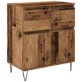 vidaXL Servírovacia skriňa Staré drevo 60 x 35 x 70 cm
