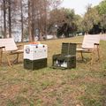 Skladací box s vekom NILS Camp NCB4003 42L zelený