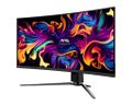 MSI MAG/341CQP/34"/QD-OLED/wQHD/175Hz/0,03ms/Černá/3R Monitor, 34", QD-OLED, 3440 × 1440 px, 175 Hz, 0,03 ms, HDMI 2.1, DP 1.4a, USB-C, KVM, HDR True Black 400, 1800R