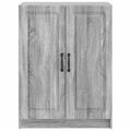 vidaXL Servírovacia skriňa Sivá sonoma 66 x 34,5 x 87 cm