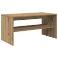 vidaXL TV skrinka Artisan Dub 80x40x40 cm Drevo
