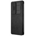 Nillkin qin pro leather case samsung S25 ultra  čierne