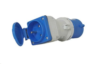 Adaptér 230V EURO CEE, 3kolík, krytie IP54