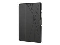 Puzdro s chlopňou pre tablet - termoplastický polyuretán (TPU) - čierna - 10.5" - pre Samsung Galaxy Tab A8