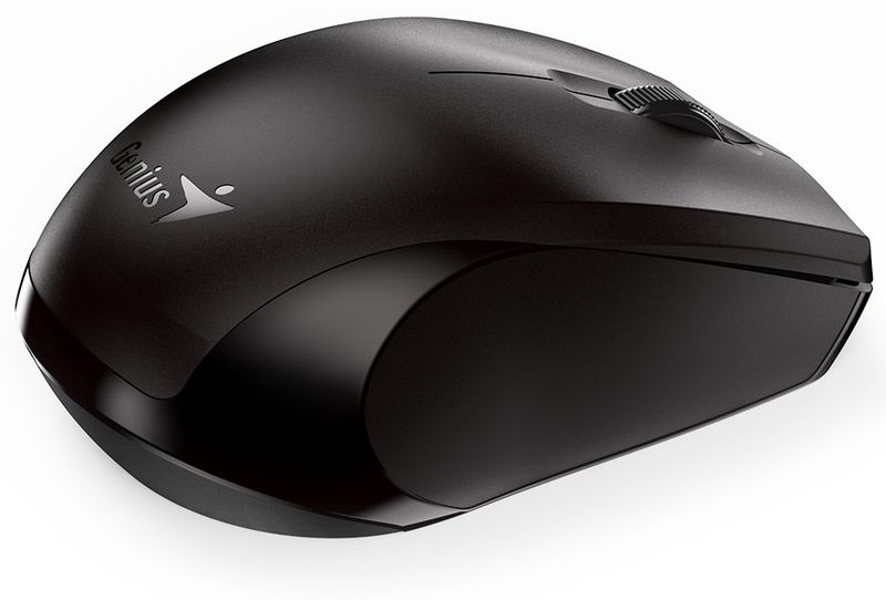 GENIUS NX-8006S/ 1600 dpi/ bezdrôtová/ tichá/ čierna Myš, bezdrôtová, optická, 1600dpi, 3 tlačidlá, USB, čierna