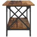 vidaXL Konferenčný stolík Staré drevo 80 x 45 x 45.5 cm