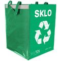 Tašky na triedený odpad SORT EASY 4 METAL, 30x30x40cm, 4x36l, 4ks SIXTOL