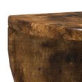 vidaXL Stenná polica Nástenná montáž Dymová dub 38 x 19 x 19 cm
