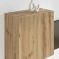 vidaXL TV nástenná skriňa 59,5 x 31 x 60 cm Remeselný dub