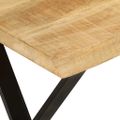 vidaXL Záhradná lavička so živou hranou 105 cm mangovníkový masív