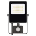 LED reflektor VISIO s pohybovým čidlom, 30 W, neutrálna biela, čierný