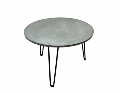 LC-M2-H-0 Luma Concrete Table – Medium Grey, Smooth