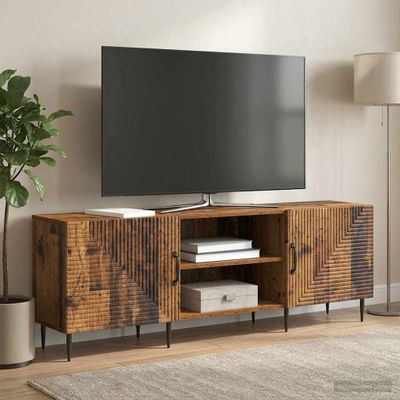 vidaXL TV skrinka 150 x 31 x 50 cm Staré drevo Kompozitné drevo