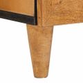 vidaXL Servírovacia skriňa 60 x 33 x 75 cm Masívne mango drevo