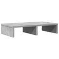 vidaXL Stojan na monitor betónovosivý 50x27x10 cm kompozitné drevo