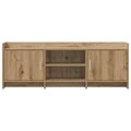 vidaXL TV skrinka 130 x 33 x 47 cm Dub artisan Kompozitné drevo