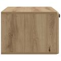 vidaXL Nástenná TV skrinka 78,5 x 41 x 30 cm Dub artisan