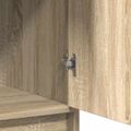 vidaXL Highboard Sonoma dub 41 x 40 x 135 cm Kompozitné drevo