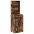vidaXL Highboard Dymová dub 41 x 40 x 135 cm Kompozitné drevo