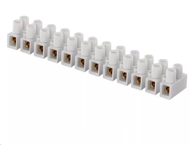 Svorkovnice 12 x 10mm2 / 57A / 450V / T85