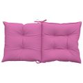 vidaXL Podložky na záhradné stoličky, nízke operadlo 6 ks 100x50x7 cm