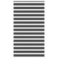 vidaXL Zebra roleta čierna 130x200 cm šírka látky 125,9cm polyester