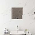 vidaXL LED kúpeľňové zrkadlo 40x40 cm